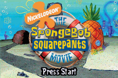 SpongeBob SquarePants The Movie screenshot 2 for GameBoy Advance